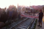 protesta ferrovia