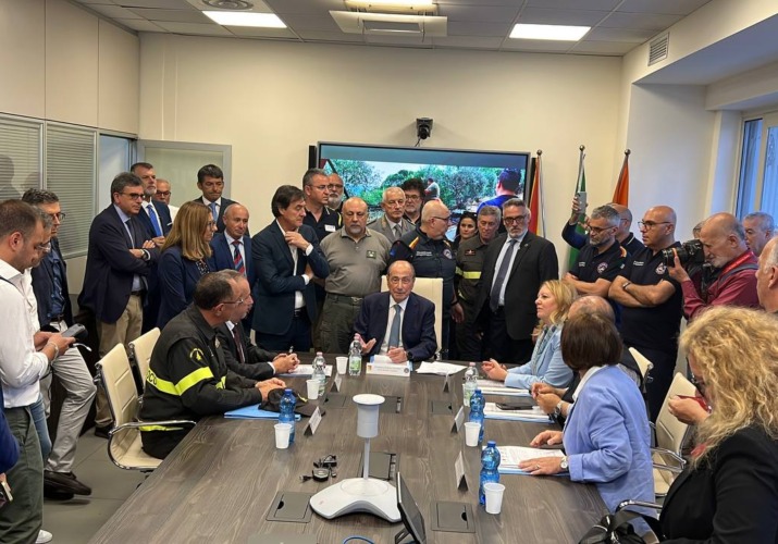 Inaugurazione Sala unica operativa