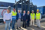 Presidente a Porto Empedocle con le maestranze